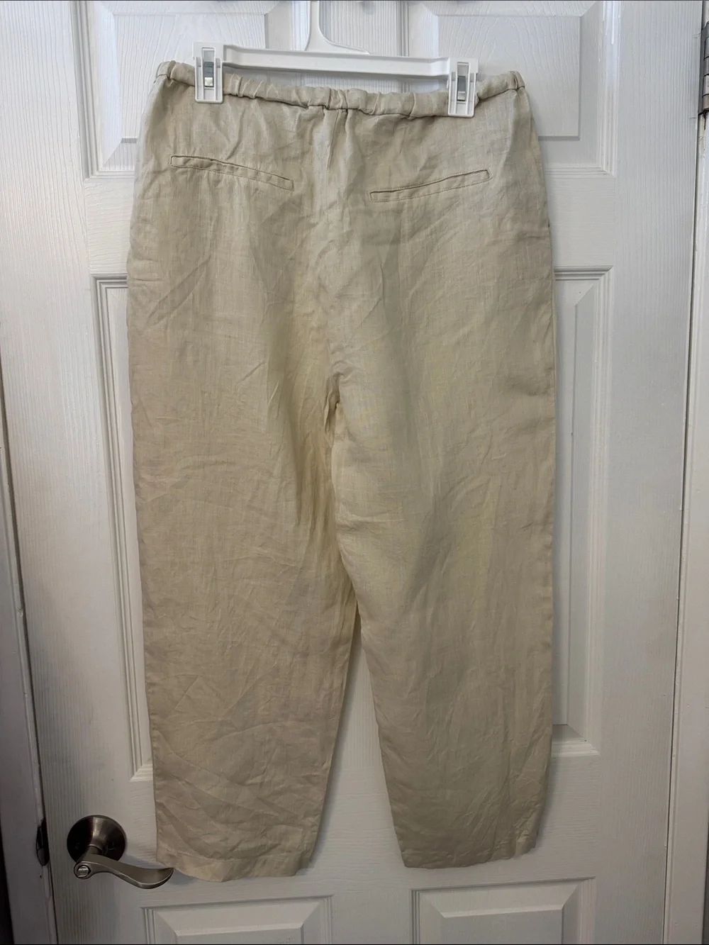 Mango 100% Linen Pants